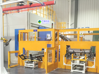 automatic shot peening machine
